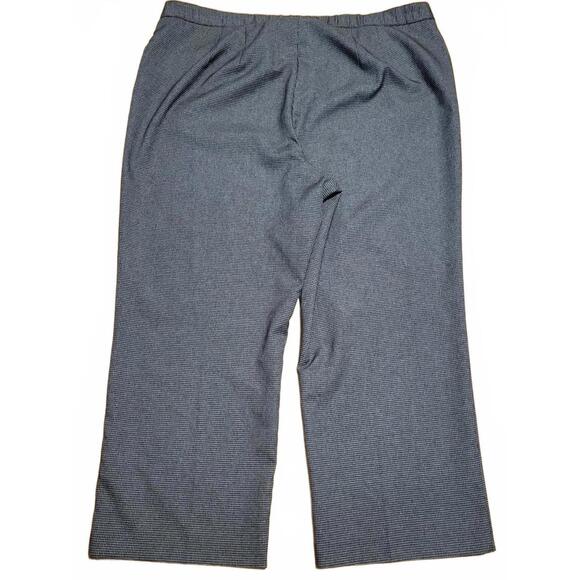 Catherines‎ Houndstooth Pattern Wide Leg Slacks Plus Size 22WP - Picture 3 of 6